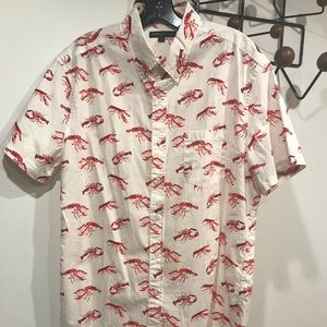 J Crew Flex Men’s button down shirt - Large